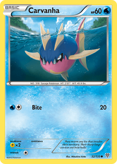Carvanha, Plasma Storm 32