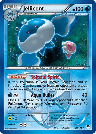 Jellicent, Plasma Storm 39
