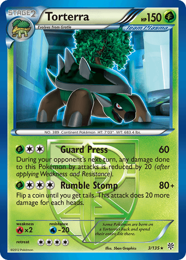 Torterra, Plasma Storm 3