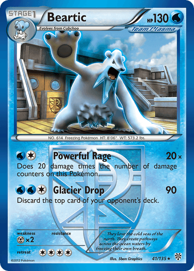 Beartic, Plasma Storm 41