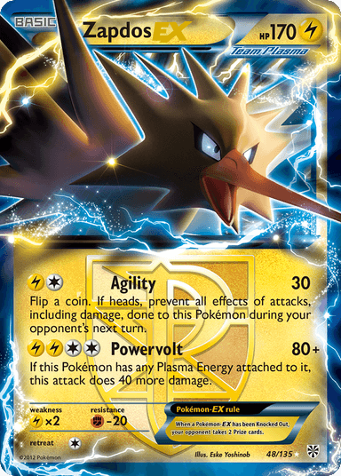 Zapdos-EX, Plasma Storm 48