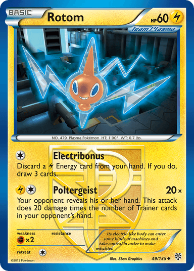 Rotom, Plasma Storm 49