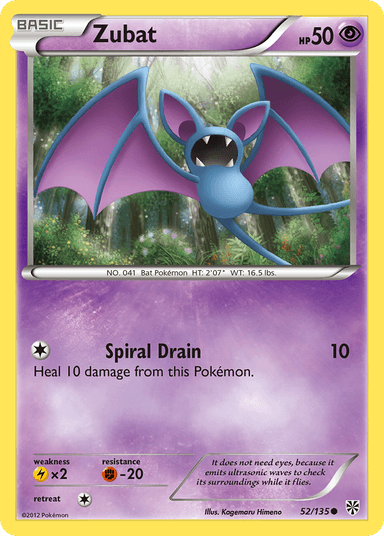 Zubat, Plasma Storm 52
