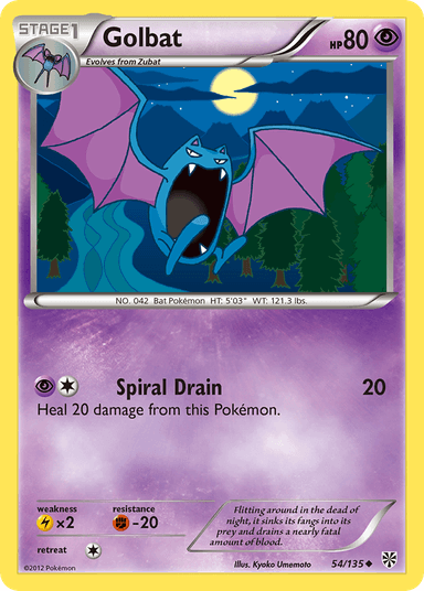 Golbat, Plasma Storm 54