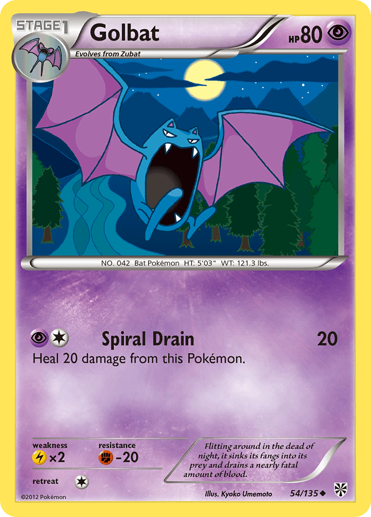 Golbat, Plasma Storm 54