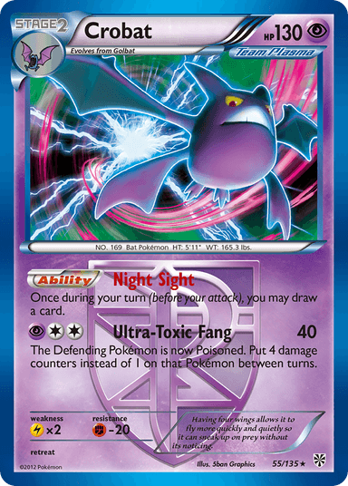 Crobat, Plasma Storm 55