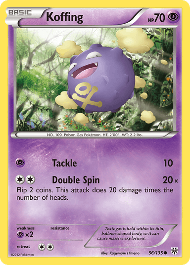 Koffing, Plasma Storm 56