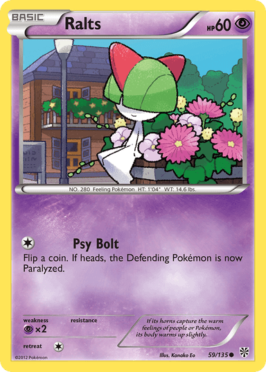 Ralts, Plasma Storm 59