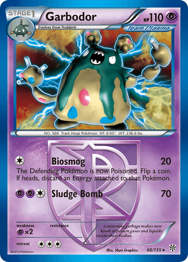 Garbodor, Plasma Storm 66