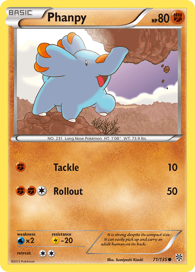 Phanpy, Plasma Storm 71