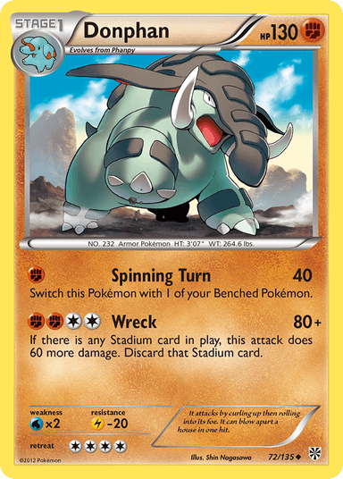 Donphan, Plasma Storm 72