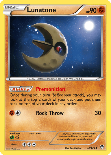 Lunatone, Plasma Storm 73