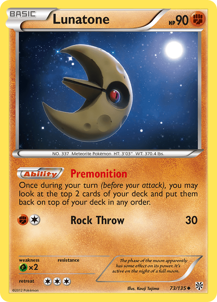 Lunatone, Plasma Storm 73