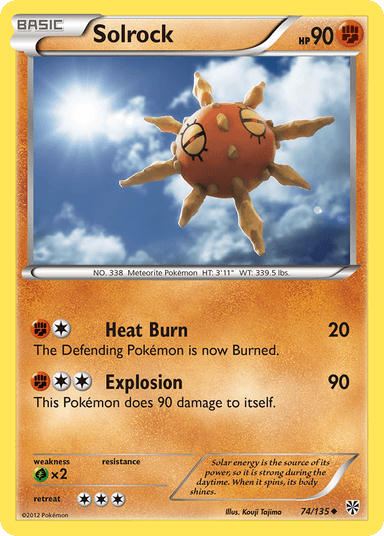 Solrock, Plasma Storm 74