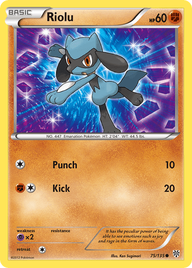 Riolu, Plasma Storm 75