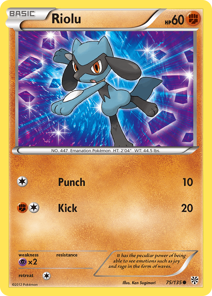 Riolu, Plasma Storm 75