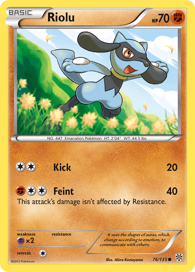 Riolu, Plasma Storm 76