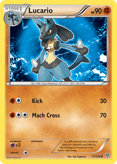 Lucario, Plasma Storm 77