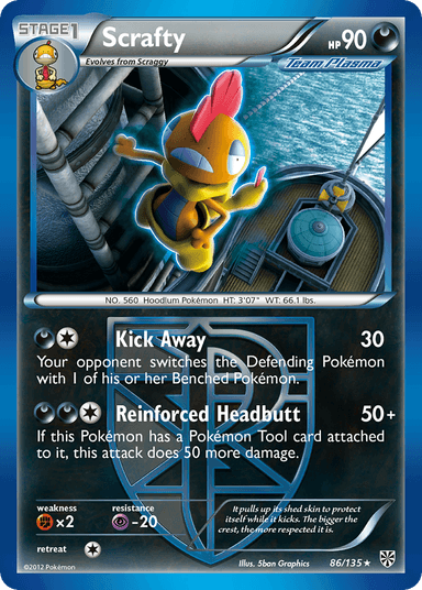 Scrafty, Plasma Storm 86