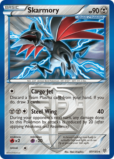Skarmory, Plasma Storm 87