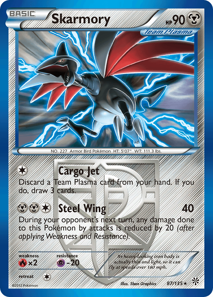 Skarmory, Plasma Storm 87