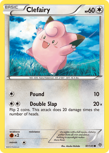 Clefairy, Plasma Storm 97