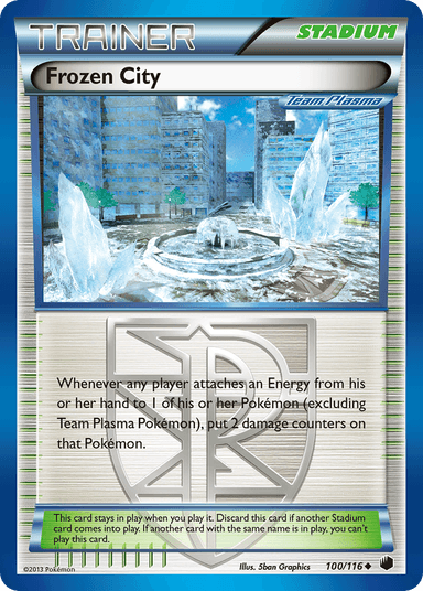 Frozen City, Plasma Freeze 100