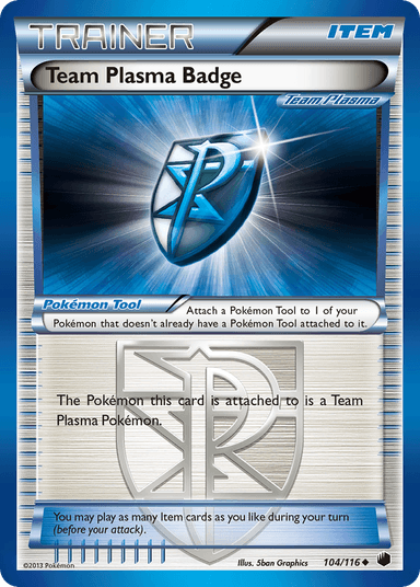 Team Plasma Badge, Plasma Freeze 104