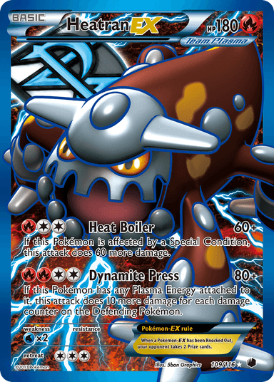Heatran-EX, Plasma Freeze 109