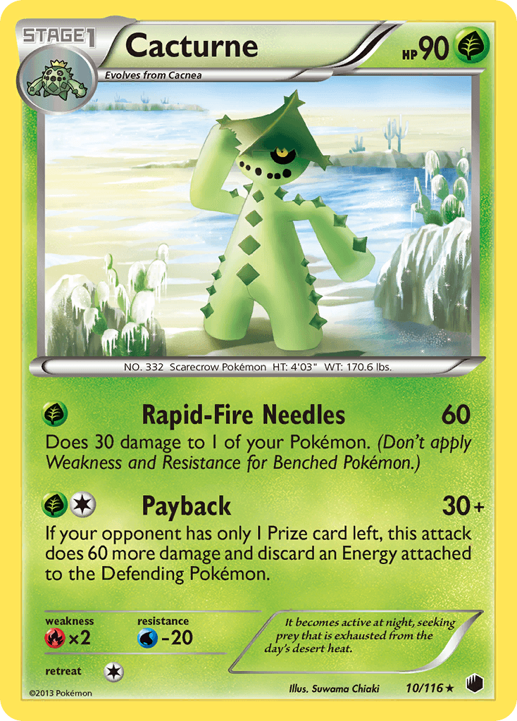 Cacturne, Plasma Freeze 10