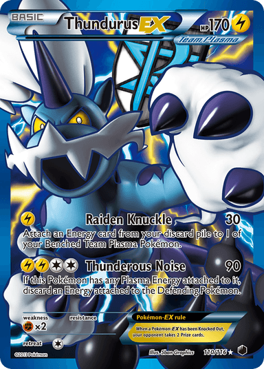 Thundurus-EX, Plasma Freeze 110