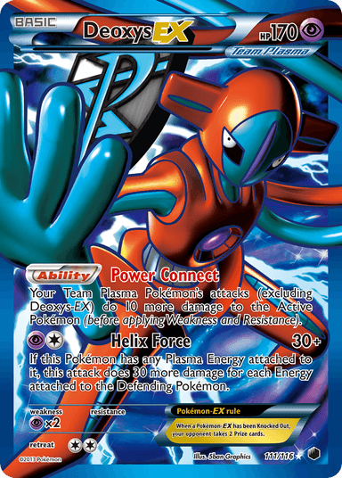 Deoxys-EX, Plasma Freeze 111
