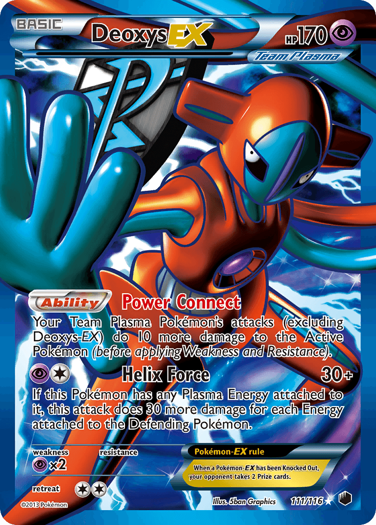 Deoxys-EX, Plasma Freeze 111