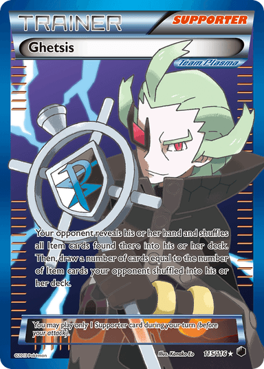 Ghetsis, Plasma Freeze 115