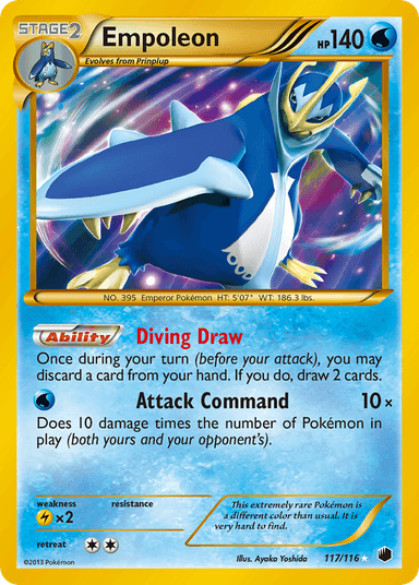 Empoleon, Plasma Freeze 117