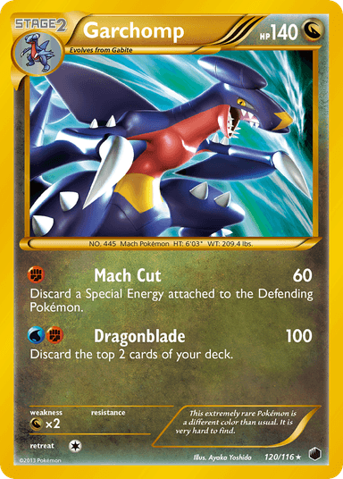 Garchomp, Plasma Freeze 120