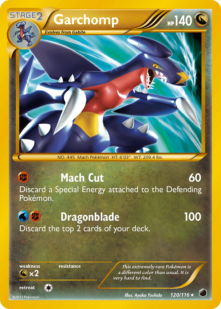 Garchomp, Plasma Freeze 120