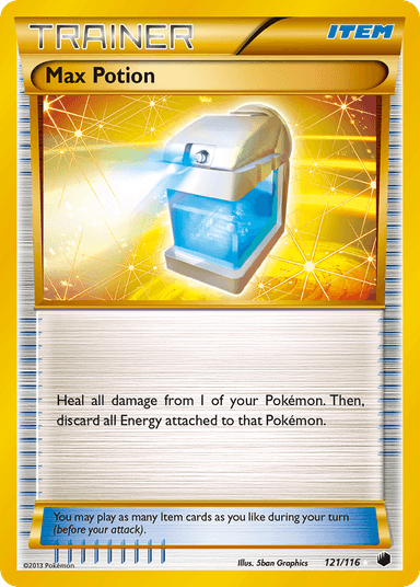 Max Potion, Plasma Freeze 121