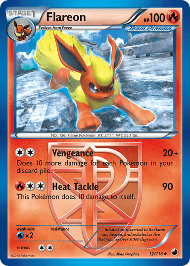 Flareon, Plasma Freeze 12
