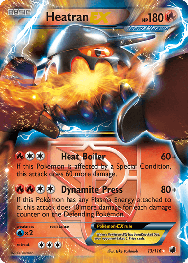 Heatran-EX, Plasma Freeze 13