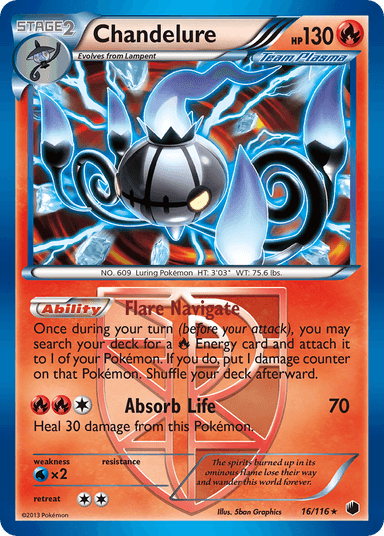 Chandelure, Plasma Freeze 16