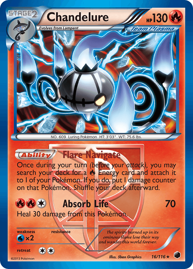 Chandelure, Plasma Freeze 16