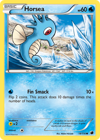 Horsea, Plasma Freeze 18