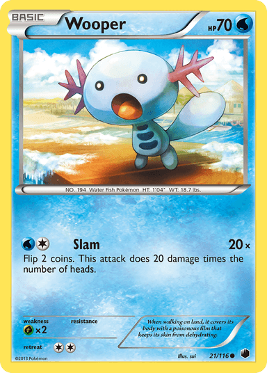 Wooper, Plasma Freeze 21