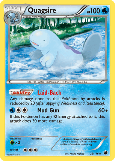 Quagsire, Plasma Freeze 22