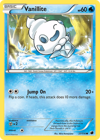 Vanillite, Plasma Freeze 27