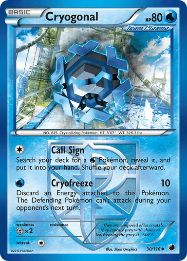 Cryogonal, Plasma Freeze 30