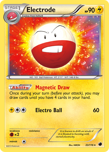 Electrode, Plasma Freeze 33
