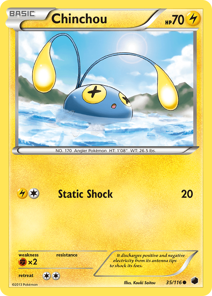 Chinchou, Plasma Freeze 35