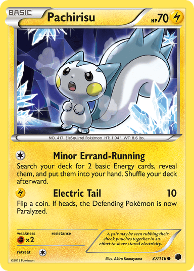 Pachirisu, Plasma Freeze 37